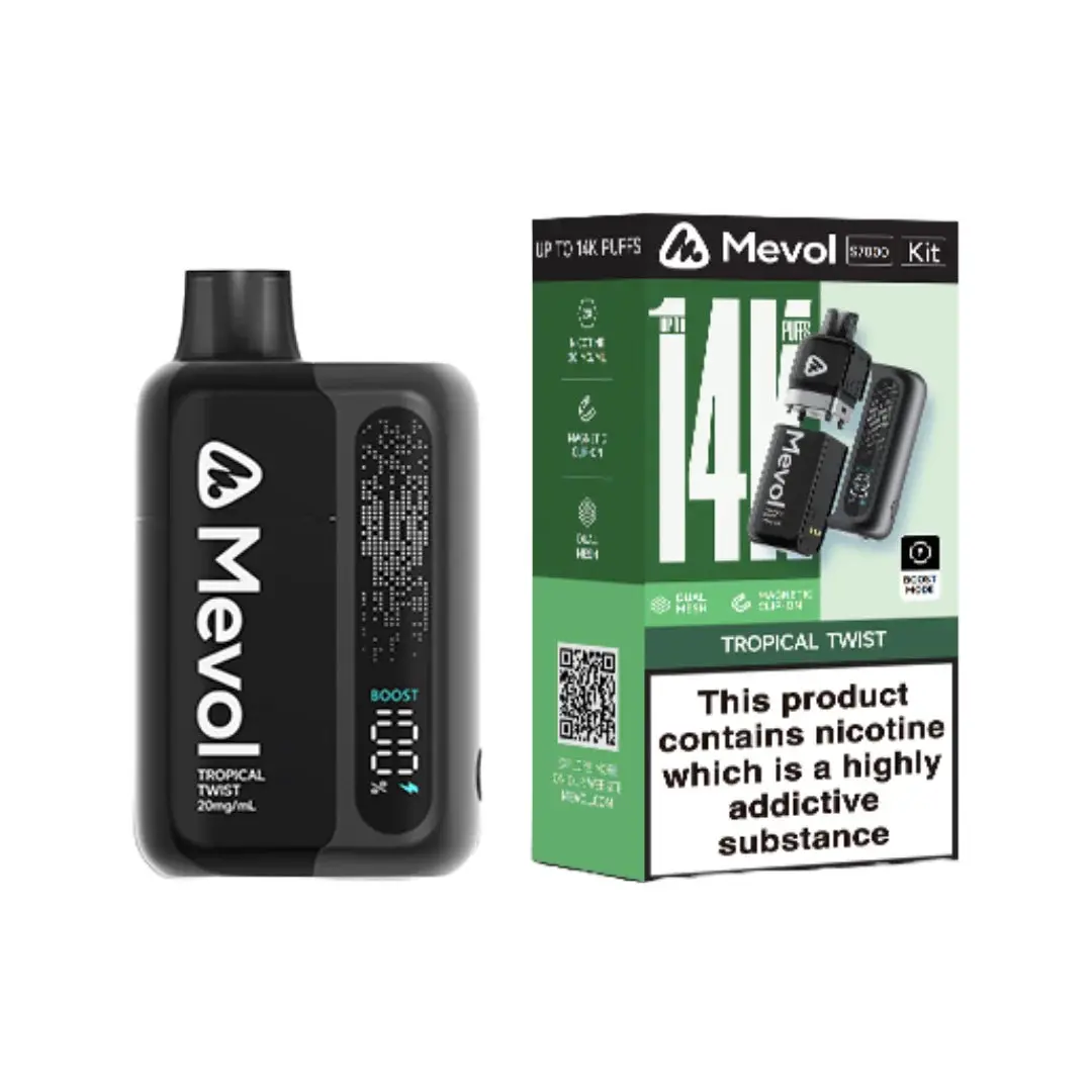 20mg Mevol S7000 Prefilled Pod Vape Kit 14k puff - Image 14
