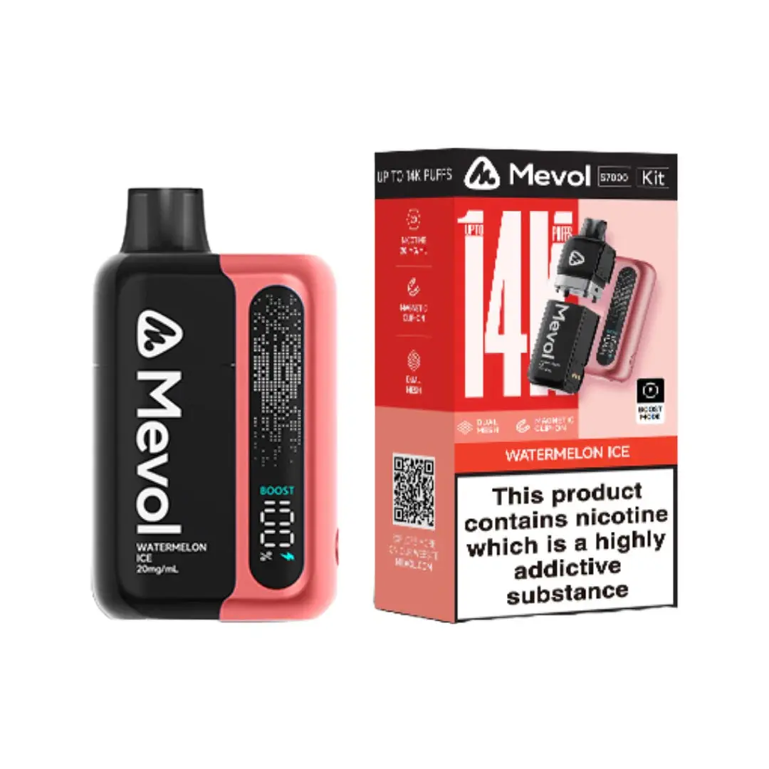 20mg Mevol S7000 Prefilled Pod Vape Kit 14k puff - Image 15