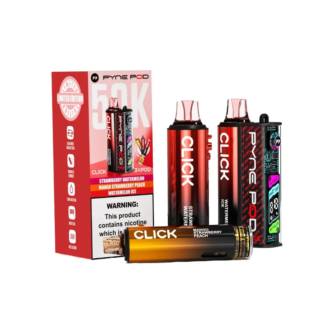 20mg Pyne Pod Click 50K Prefilled Pod Vape Kit - Image 12