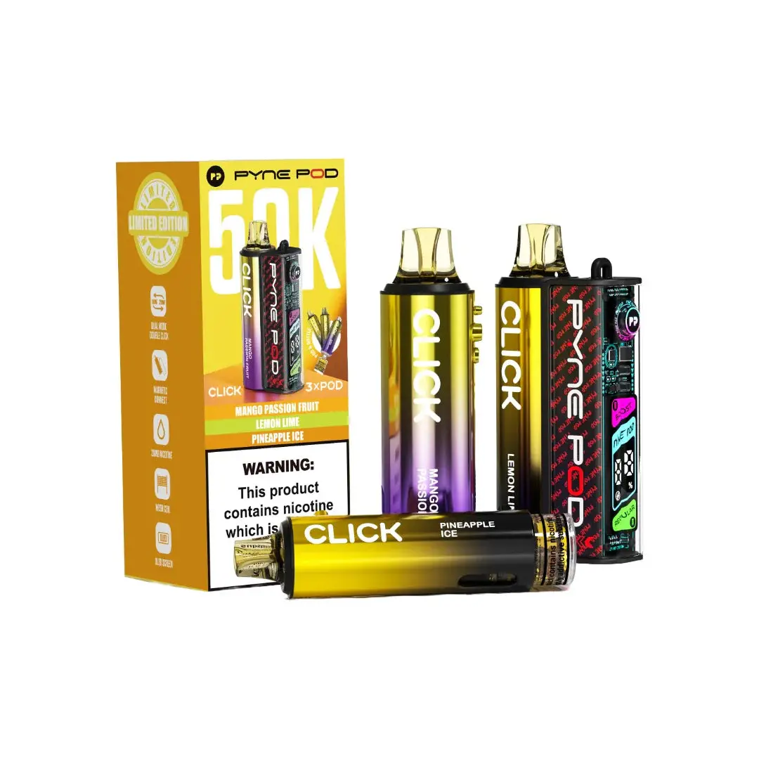 20mg Pyne Pod Click 50K Prefilled Pod Vape Kit - Image 16