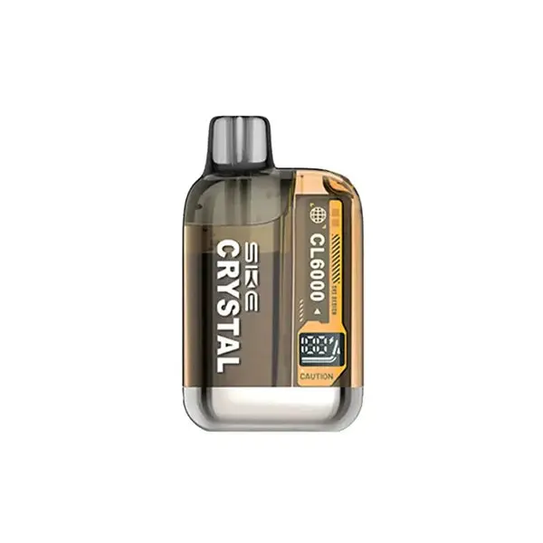 20mg SKE Crystal CL6000 Disposable Rechargeable Vape Kit 6000 Puffs - Image 13