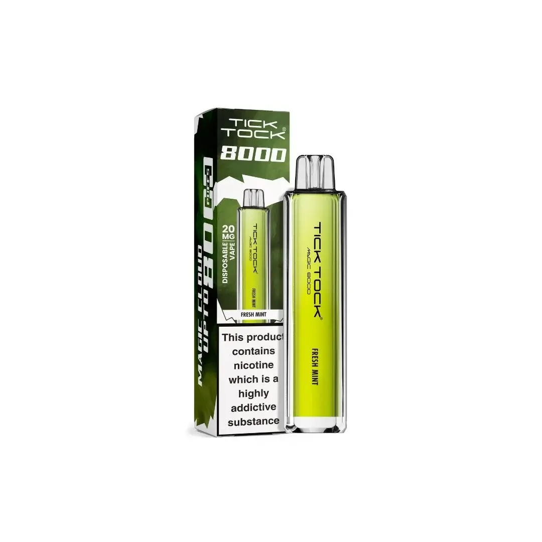20mg Tick Tock Magic 8000 Prefilled Pod Kit 8000 Puffs - Image 14