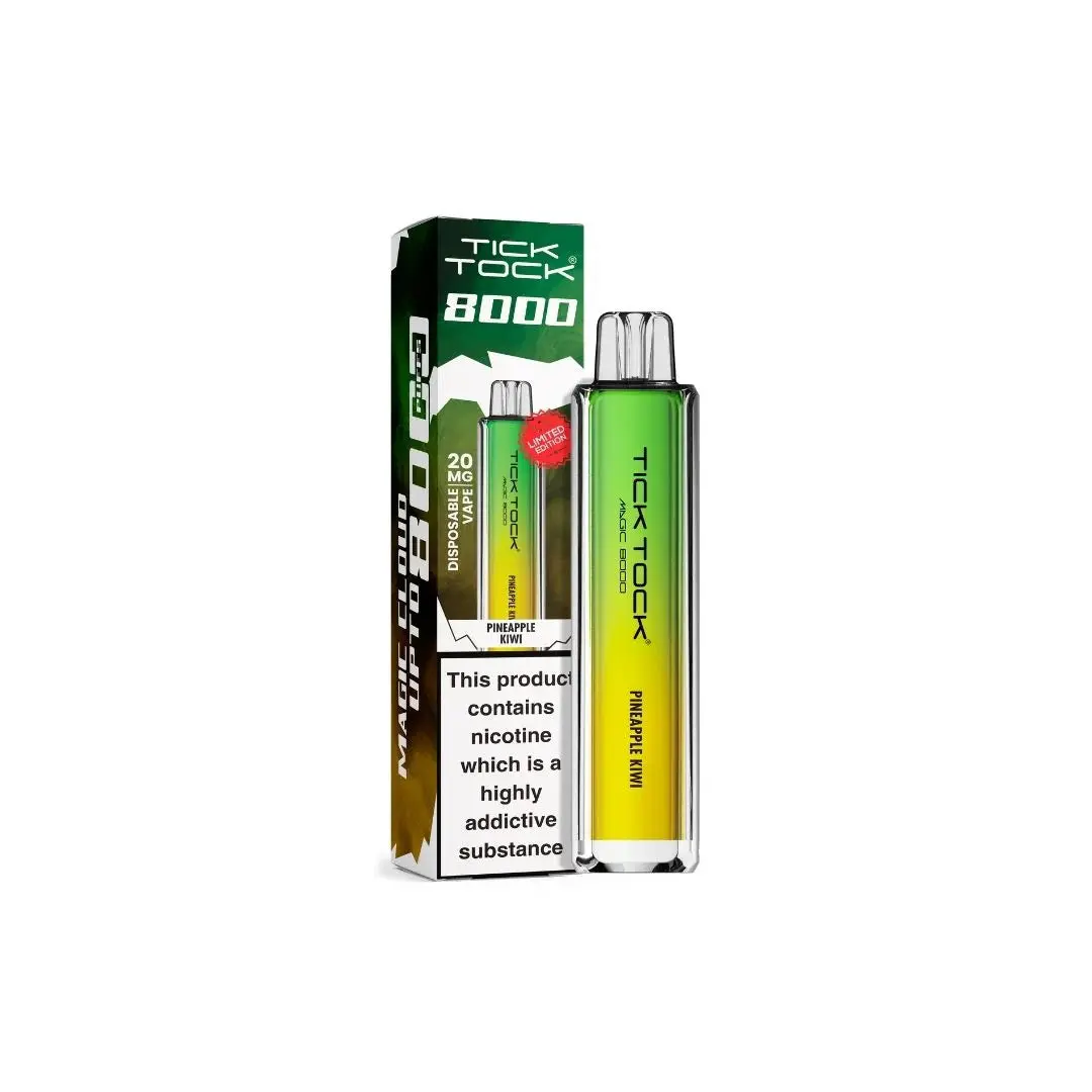 20mg Tick Tock Magic 8000 Prefilled Pod Kit 8000 Puffs - Image 25