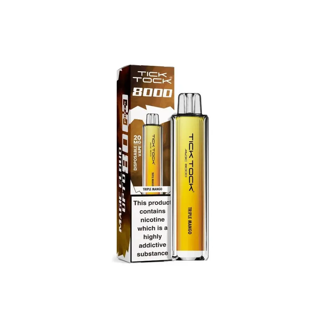 20mg Tick Tock Magic 8000 Prefilled Pod Kit 8000 Puffs - Image 36