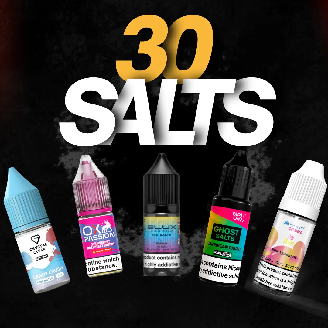 30 Nicotine Salts - Mixed