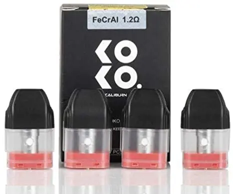 4 Pack Uwell Caliburn & KoKo Replacement Pods - Image 3