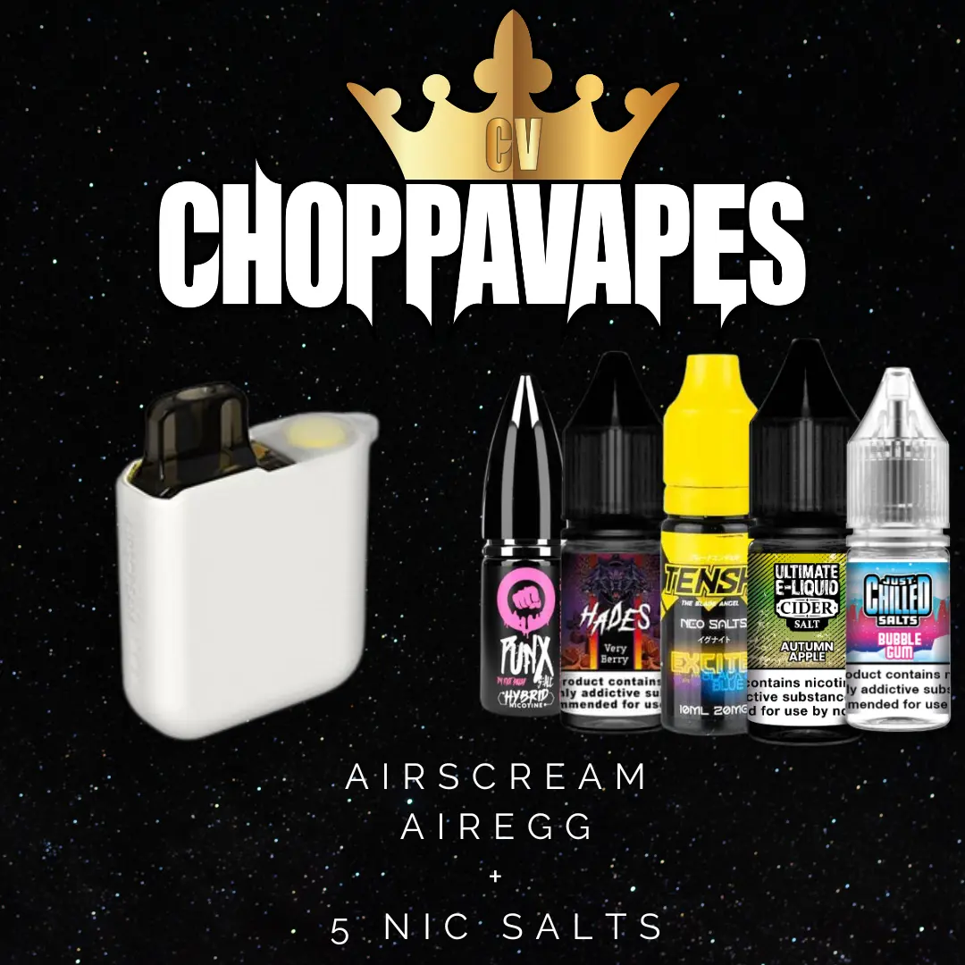 Airscream AirEgg +3 Nic Salts