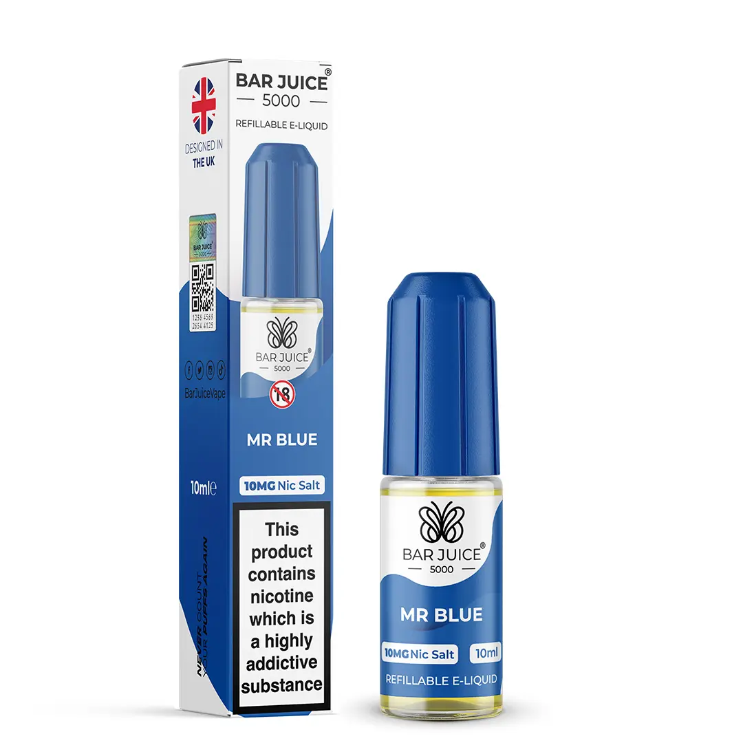 Mr Blue Bar Juice 5000 Nic Salts