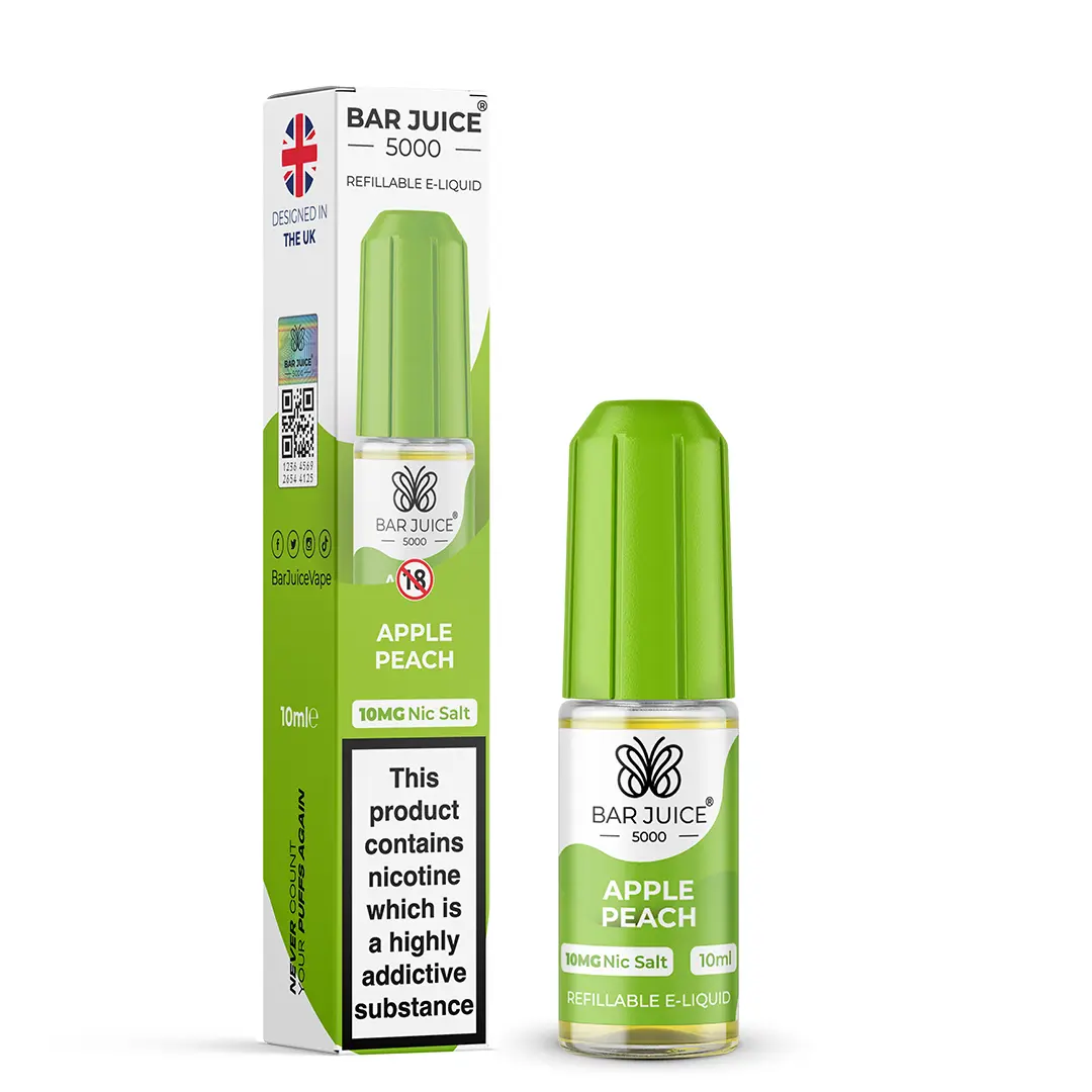 Apple Peach Bar Juice 5000 Nic Salts