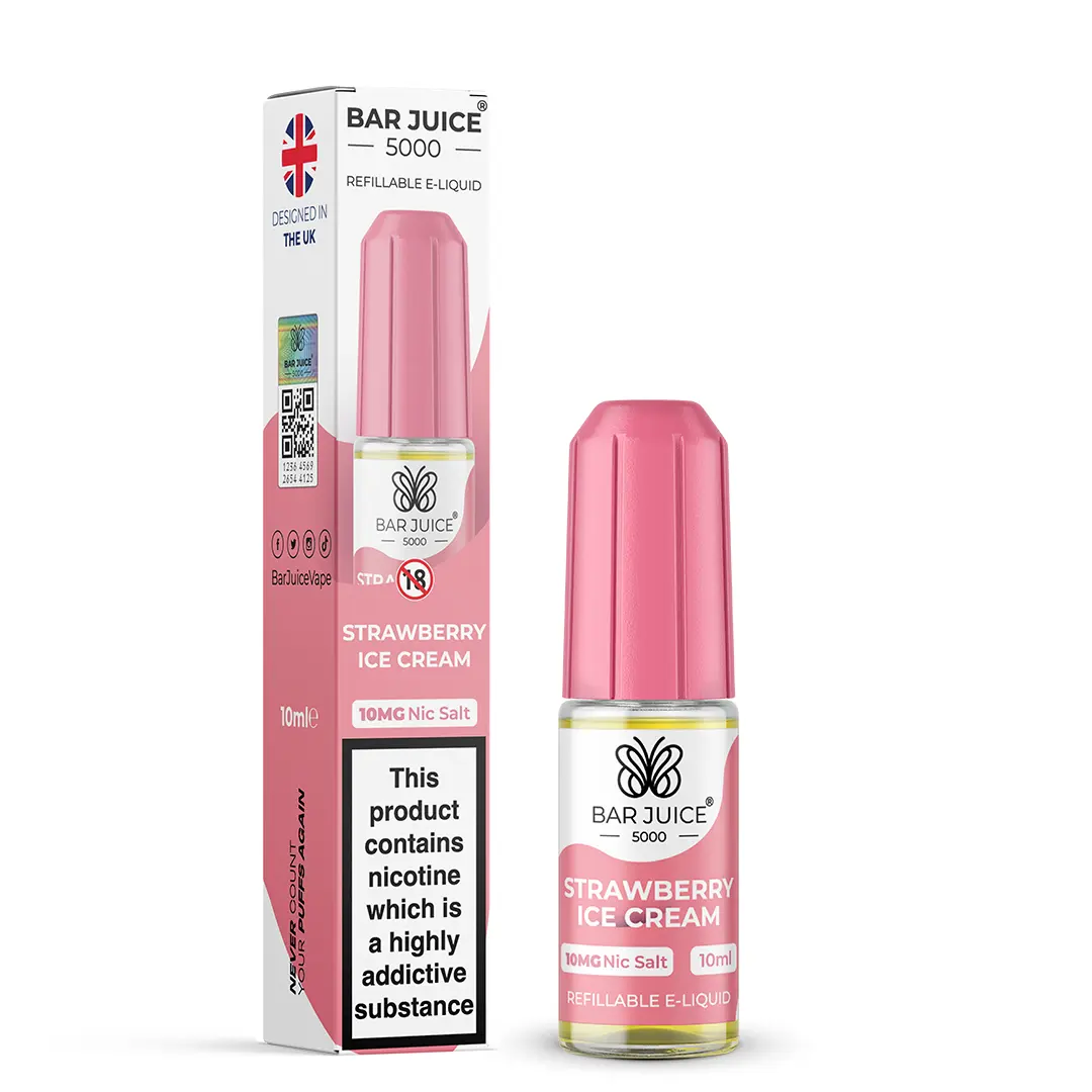 Strawberry Ice Cream Bar Juice 5000 Nic Salts