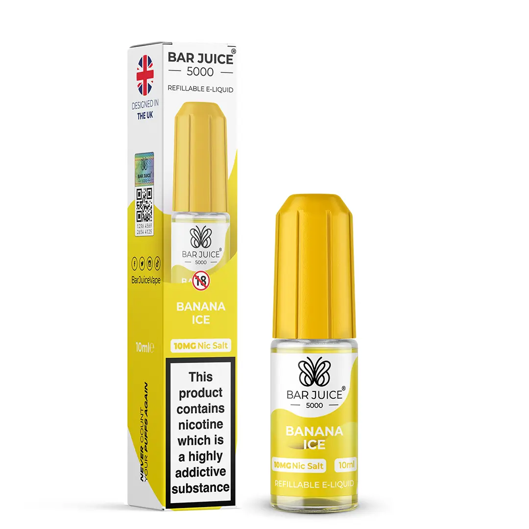 Banana Ice Bar Juice 5000 Nic Salts