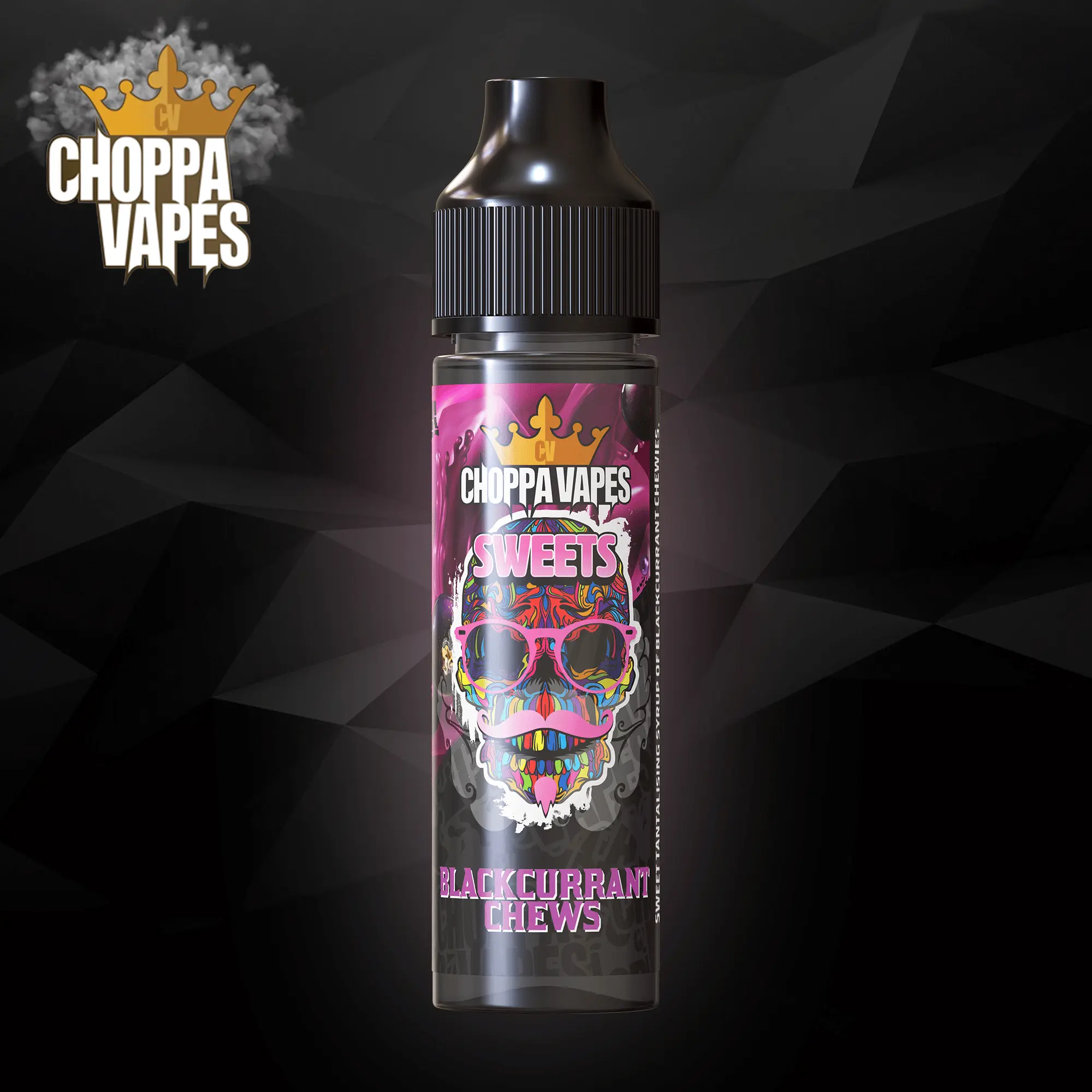 Blackcurrant Chews Shortfill By Choppa Vapes
