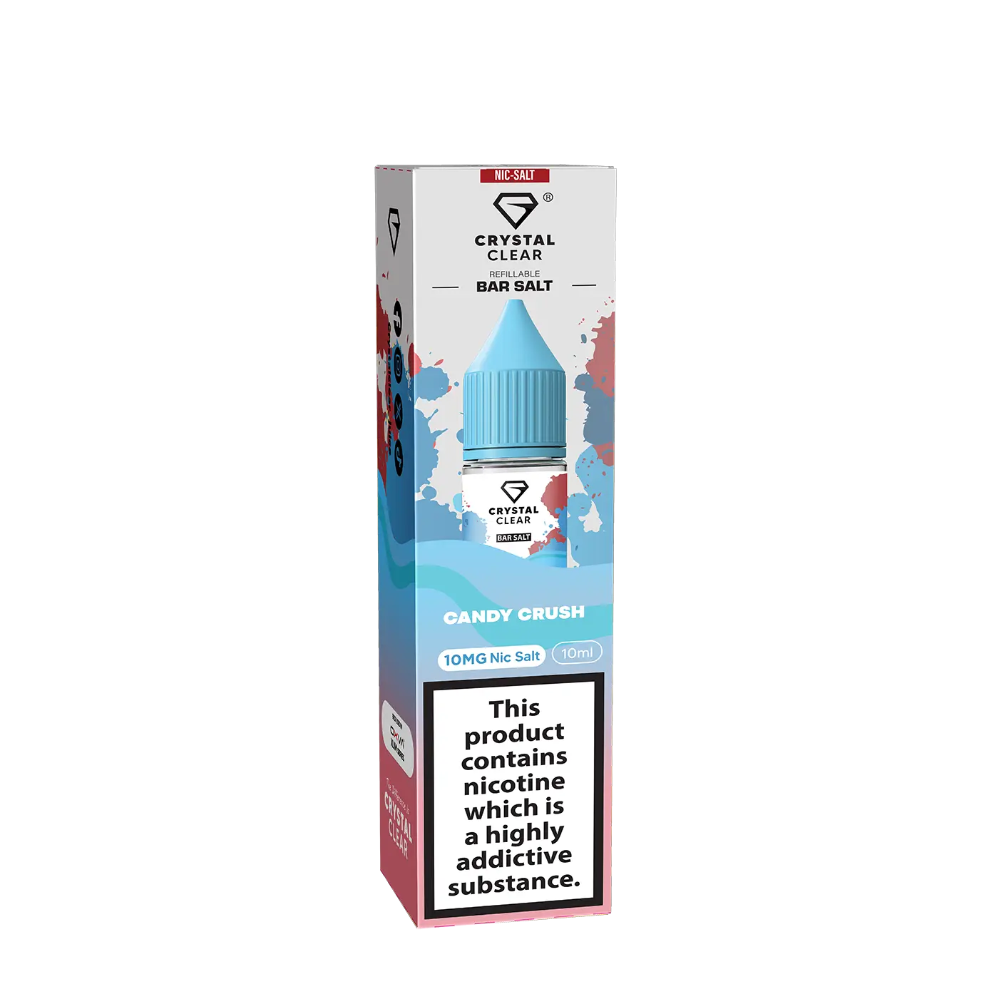 Candy Crush Crystal Clear - Bar Nic Salts