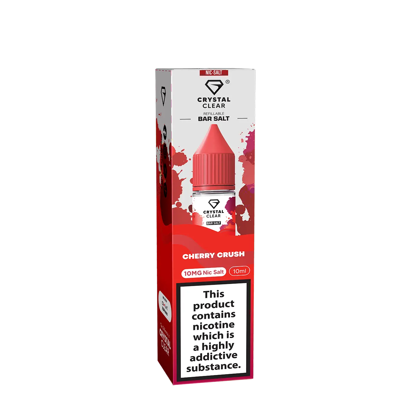 Cherry Crush Crystal Clear - Bar Nic Salts