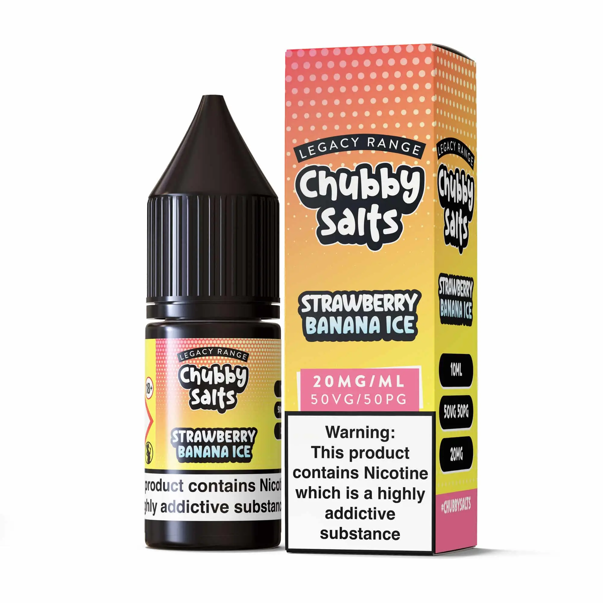 Strawberry Banana Ice Chubby Salts