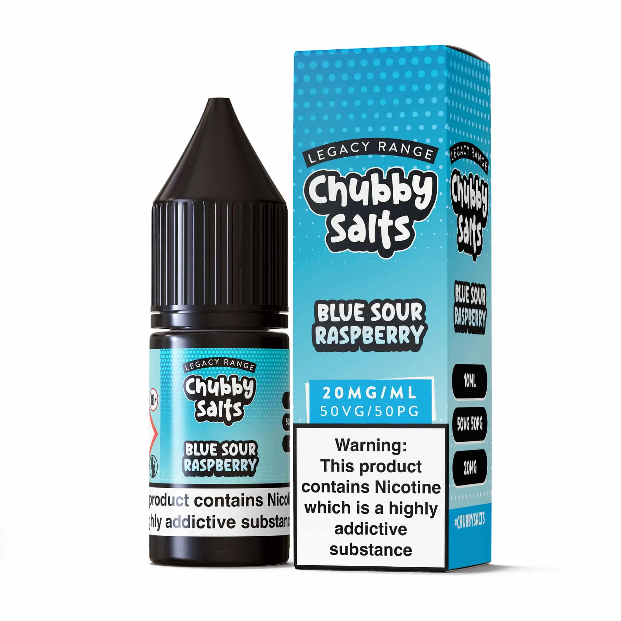 Blue Sour Raspeberry Chubby Salts