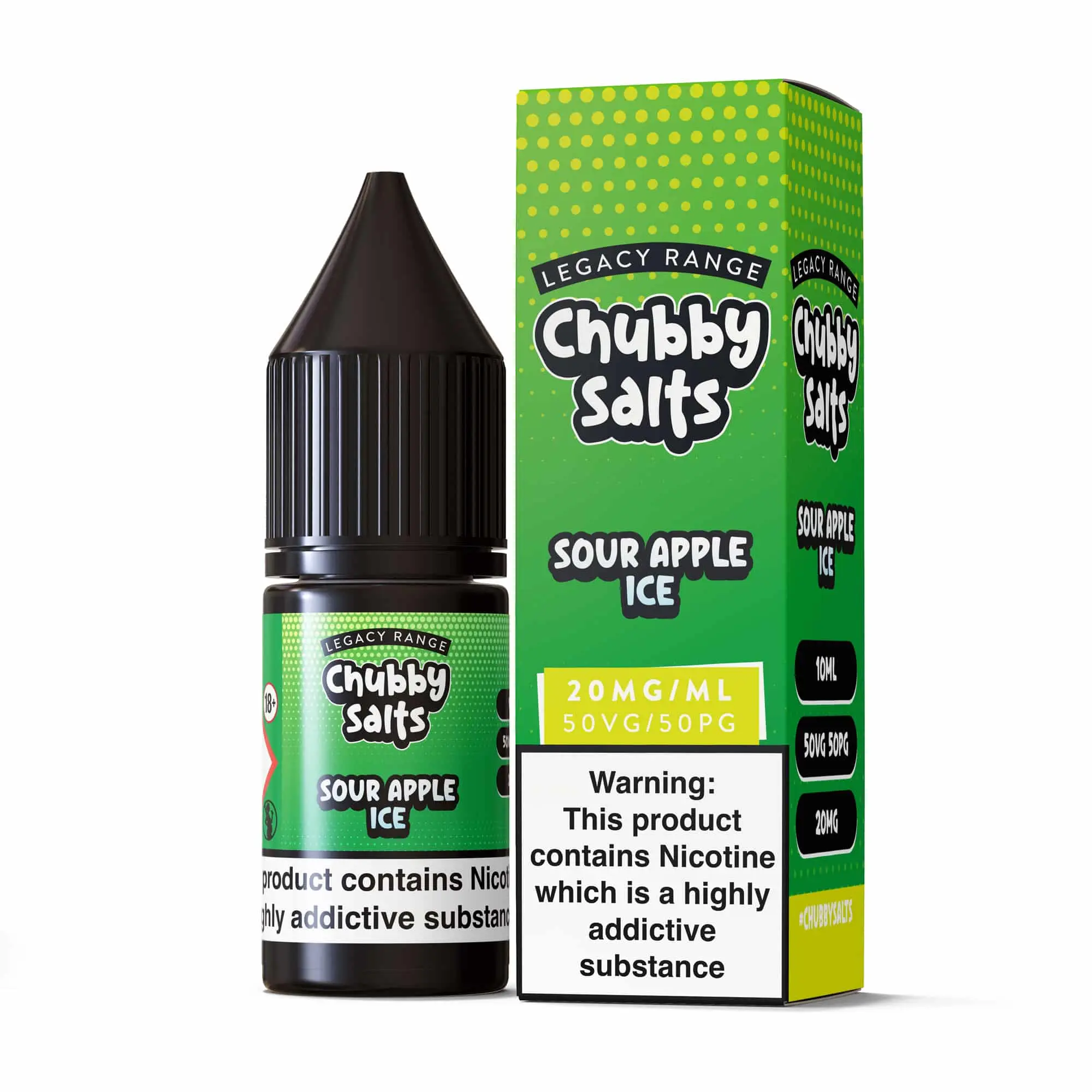 Sour Apple Ice Chubby Salts