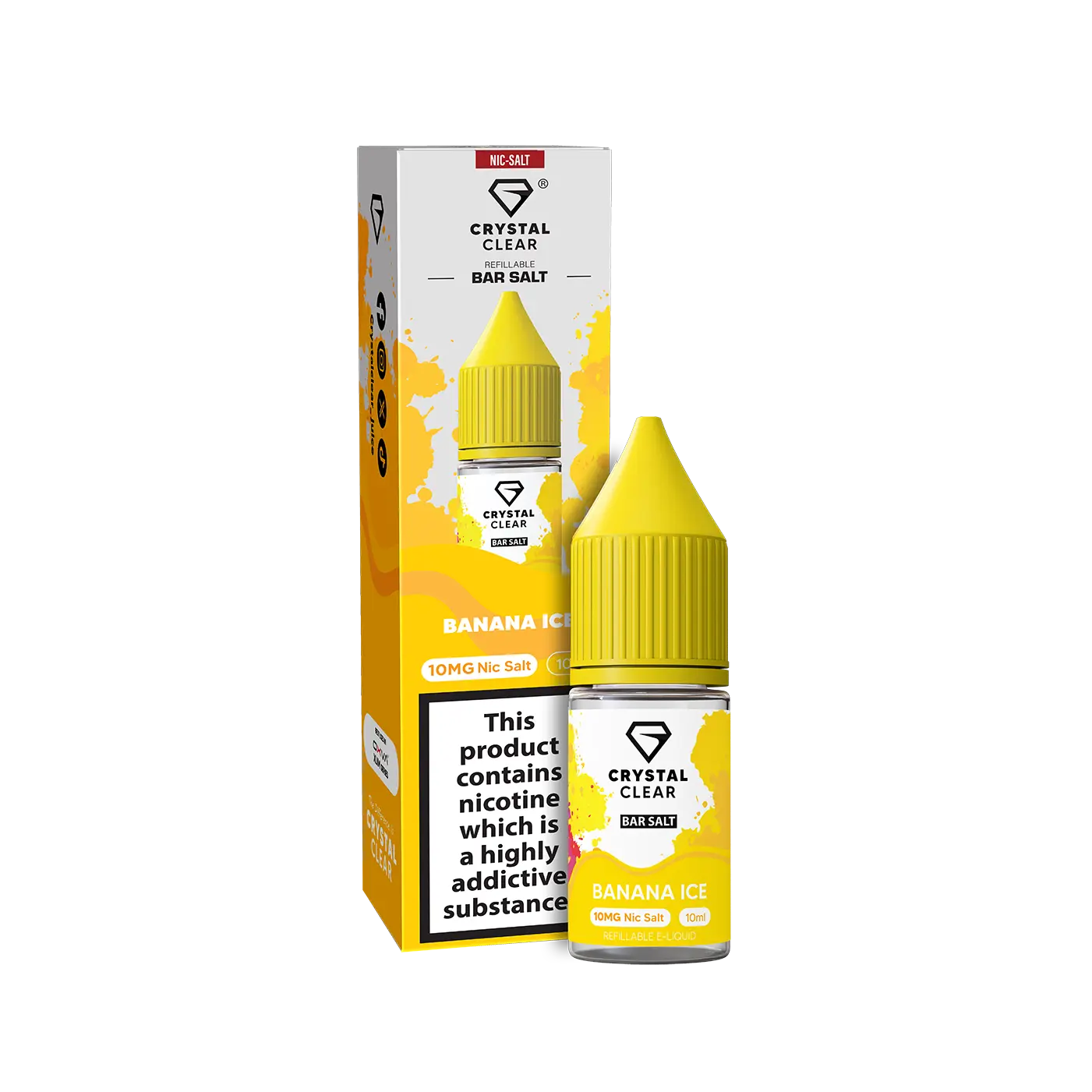 Banana Ice Crystal Clear - Bar Nic Salts