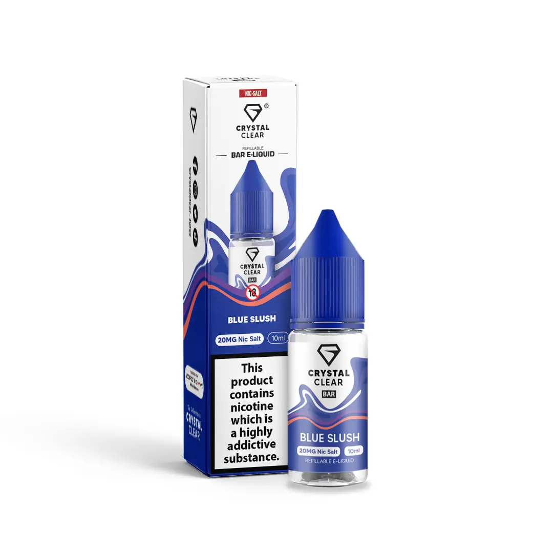 Blue Slush Crystal Clear - Bar Nic Salts
