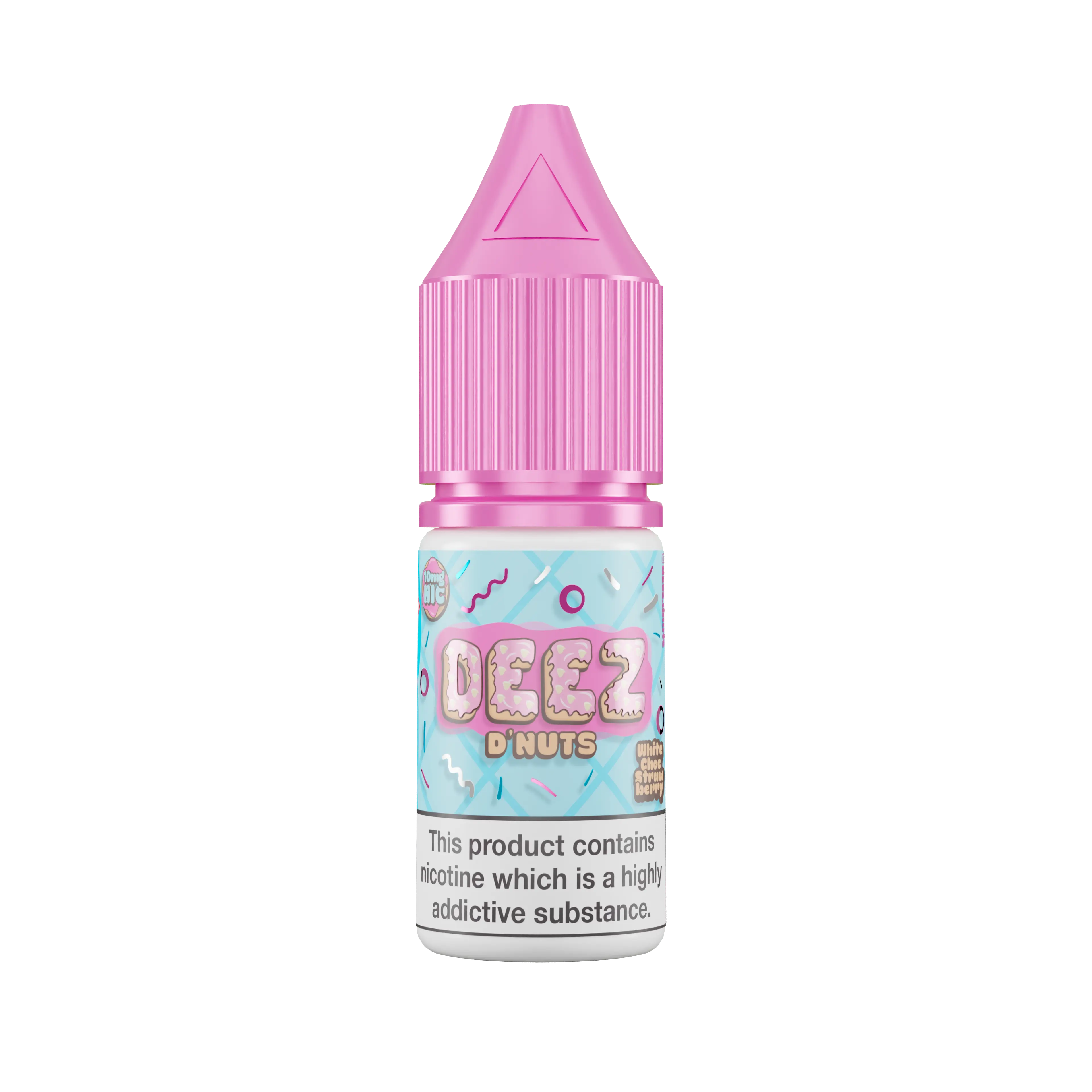 White Chocolate Strawberry DEEZ D'Nuts Nic Salts