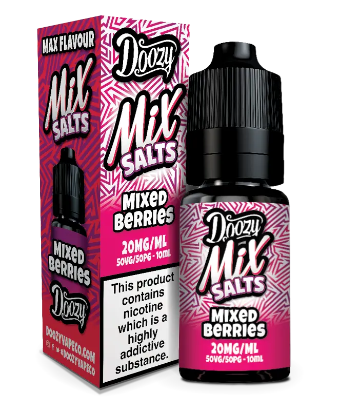 Mixed Berries Doozy Mix Salts