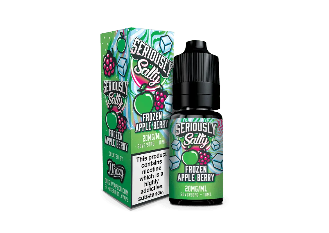 Frozen Apple Berry Doozy Seriously Salty Nic Salts