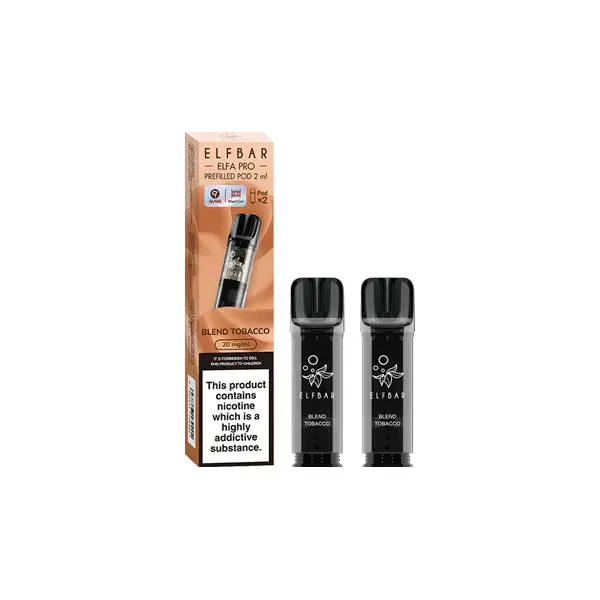 ELF Bar ELFA Pro 20mg Replacement Prefilled Pods 2ml 1200 Puffs - 2 Pcs - Image 44