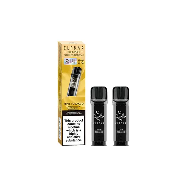 ELF Bar ELFA Pro 20mg Replacement Prefilled Pods 2ml 1200 Puffs - 2 Pcs - Image 45