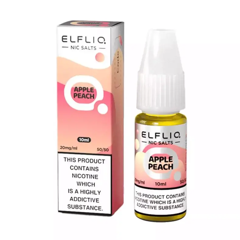 Apple Peach Elf Bar ELFLIQ - Nic Salts