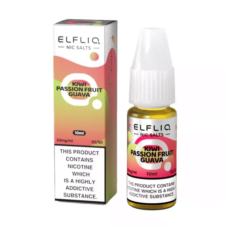 Kiwi Passionfruit Guava Elf Bar ELFLIQ - Nic Salts