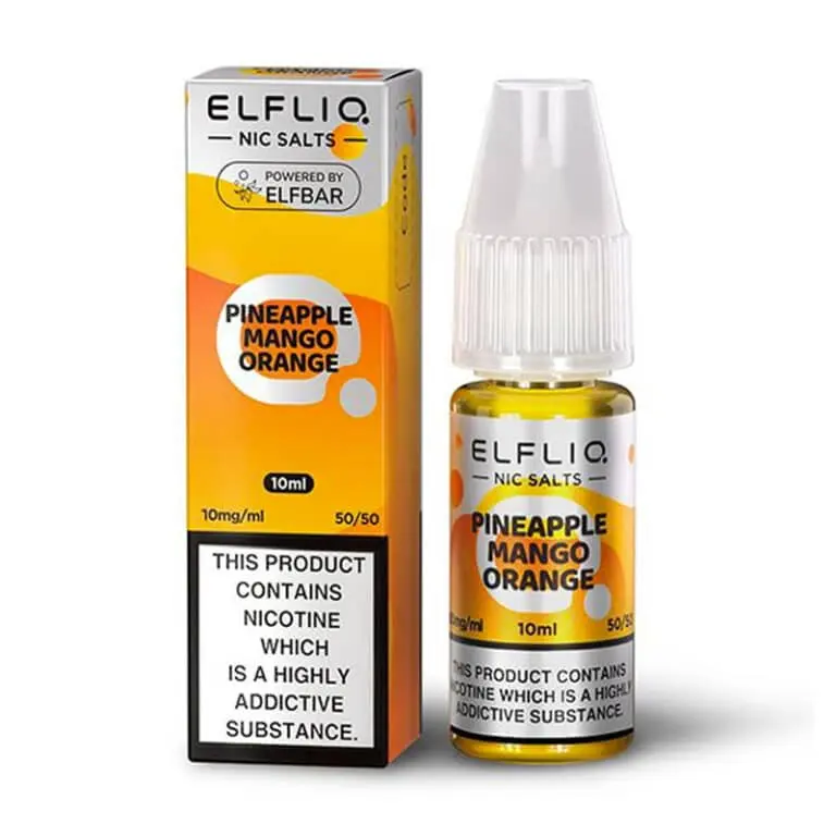 Pineapple Mango Orange Elf Bar ELFLIQ - Nic Salts