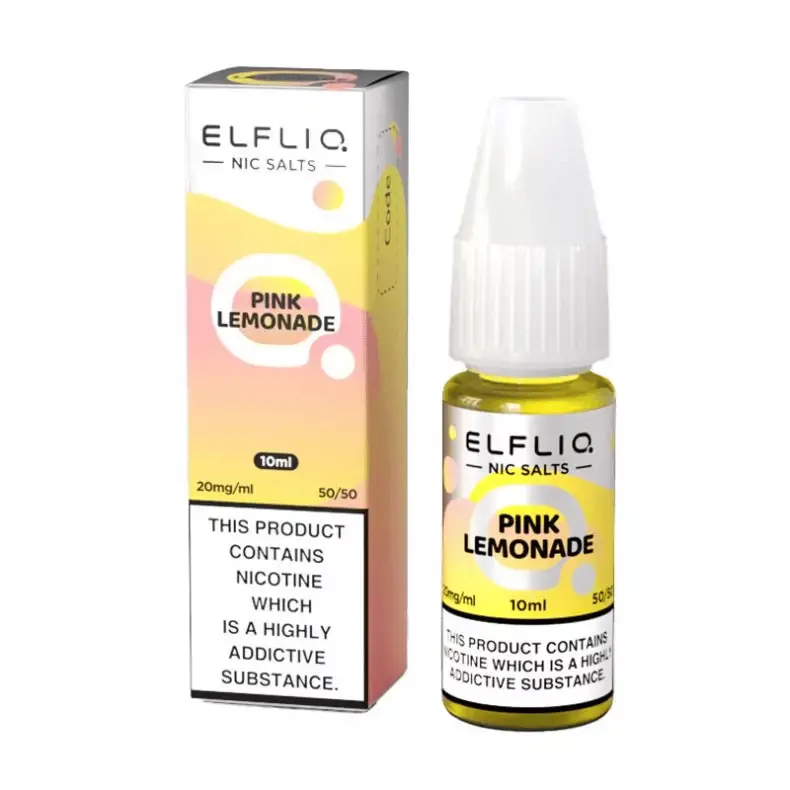 Pink Lemonade Elf Bar ELFLIQ - Nic Salts