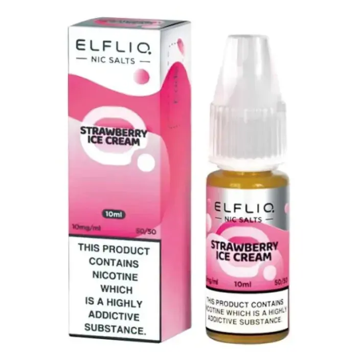 Strawberry Ice Elf Bar ELFLIQ - Nic Salts