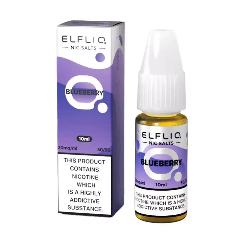 Blueberry Elf Bar ELFLIQ - Nic Salts
