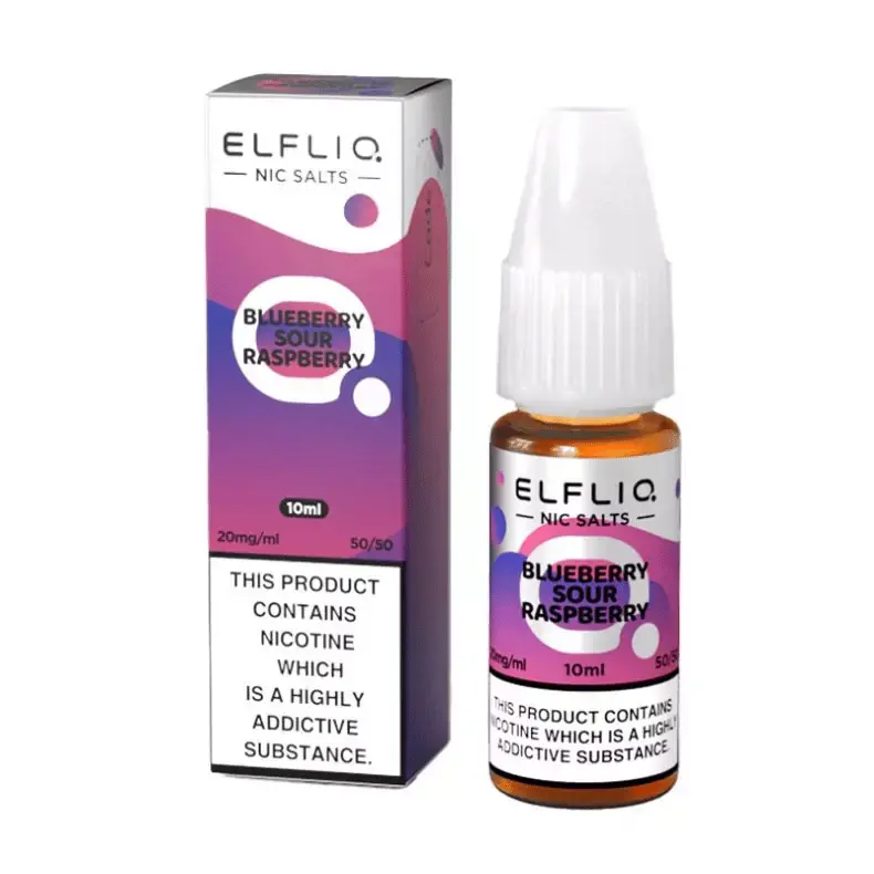 Blueberry Sour Raspberry Elf Bar ELFLIQ - Nic Salts