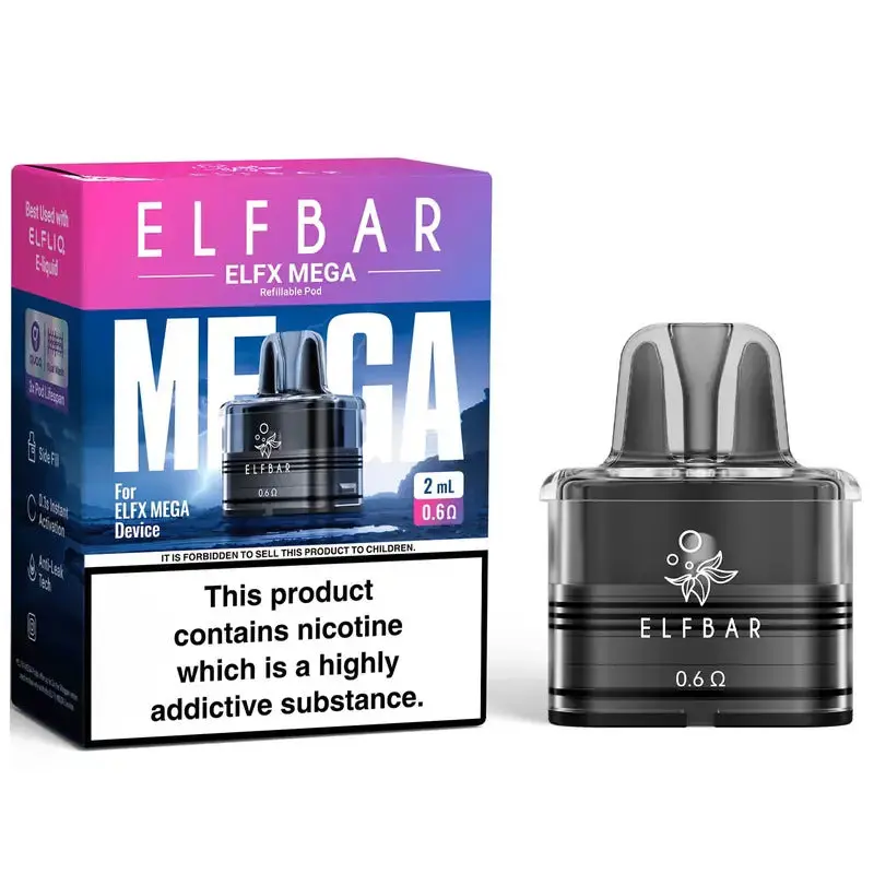 Elf Bar Elfx Mega Replacement Pod 10ml