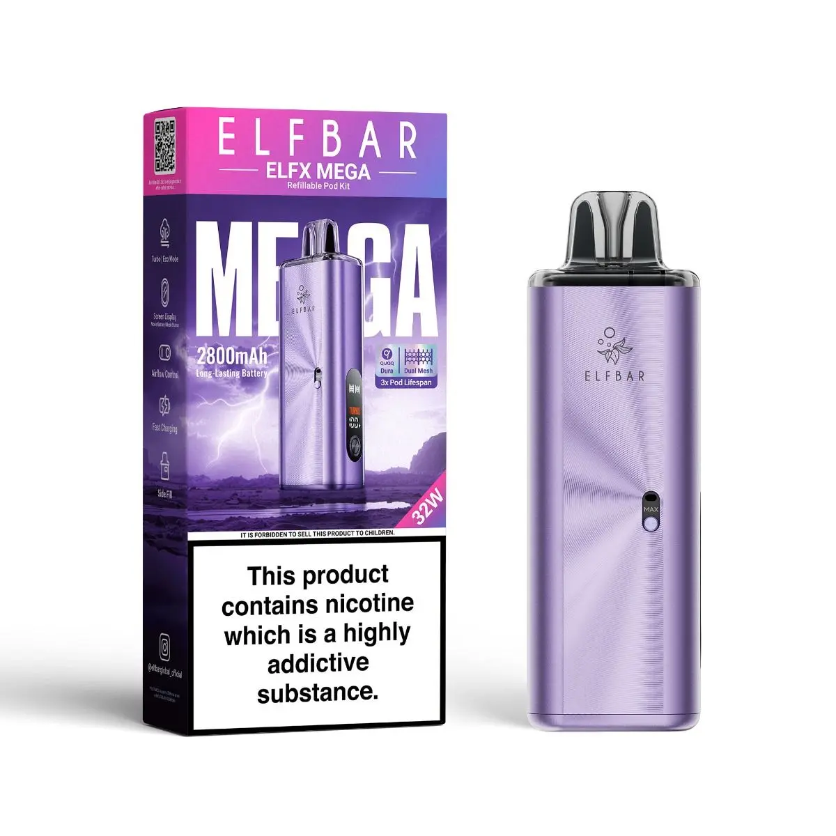 Elf Bar Elfx Mega Vape Kit - Image 2