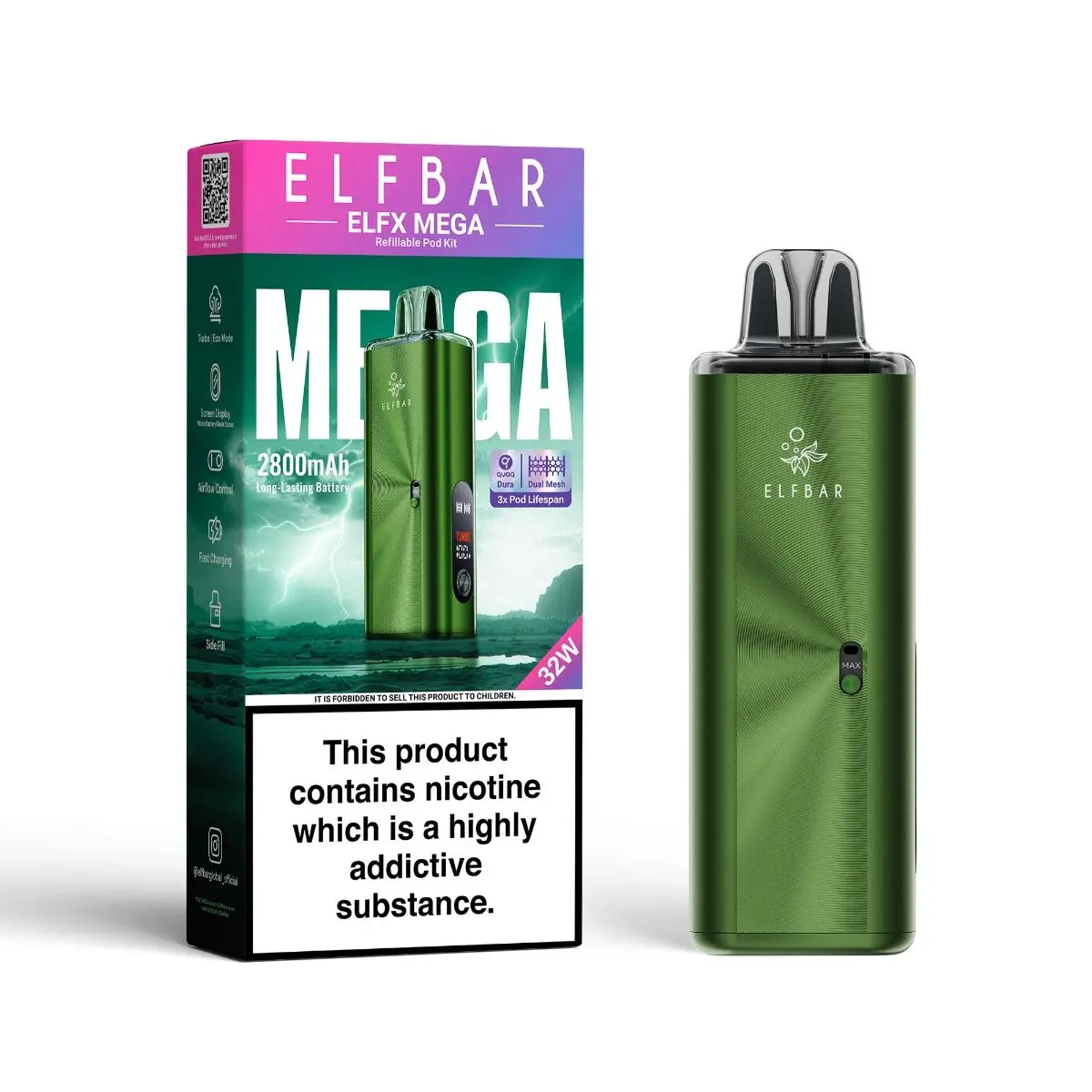 Elf Bar Elfx Mega Vape Kit - Image 3