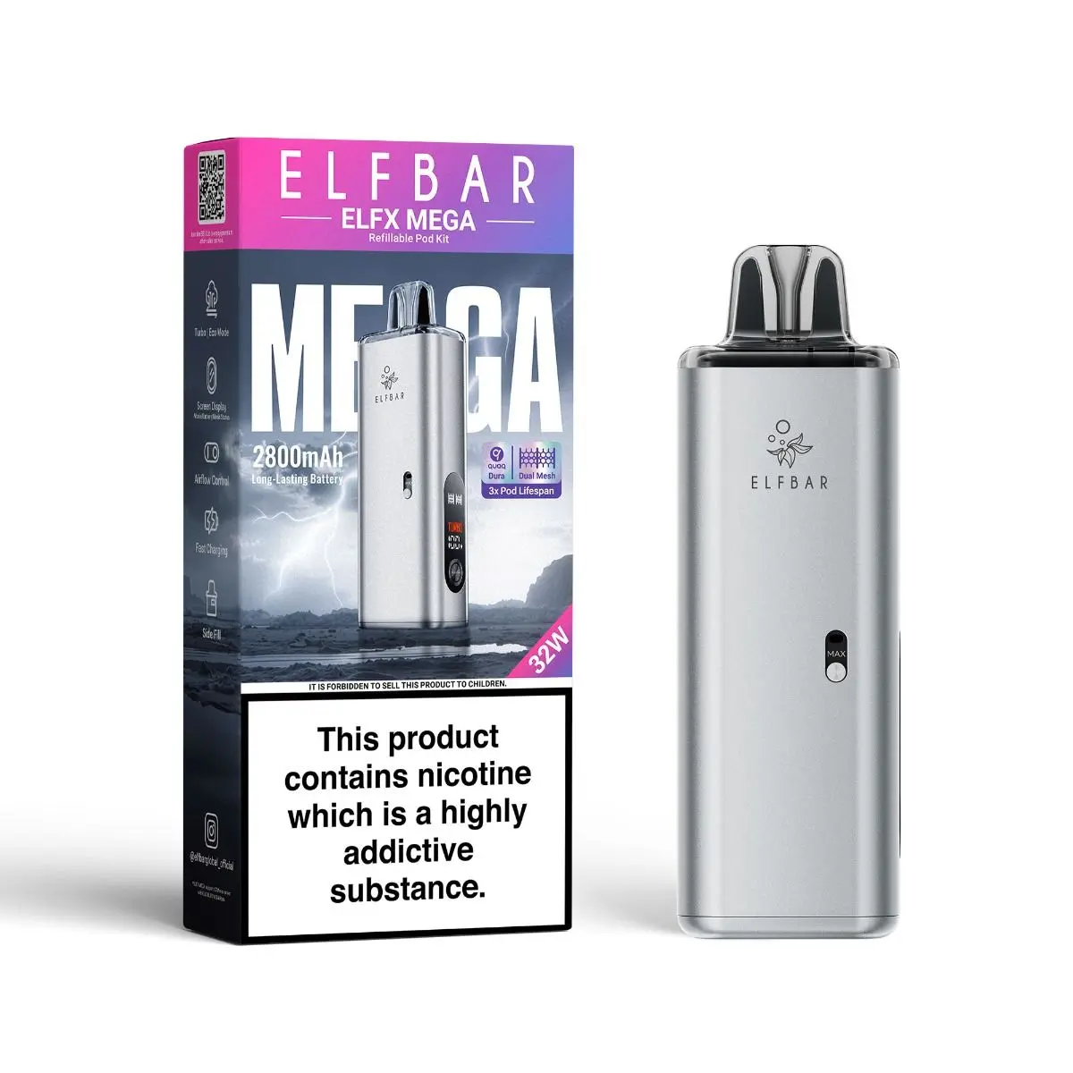 Elf Bar Elfx Mega Vape Kit - Image 4