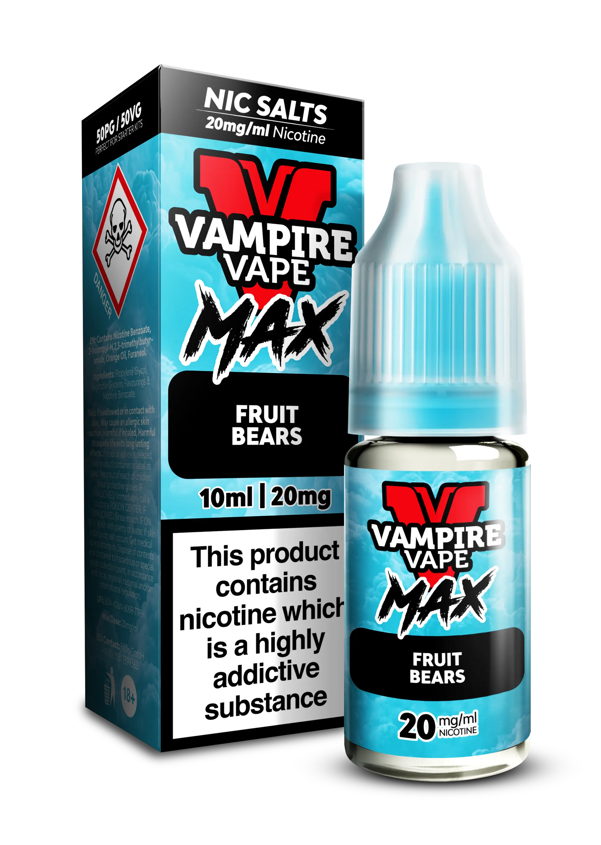 Fruit Bears By Vampire Vape Max Nic Salt