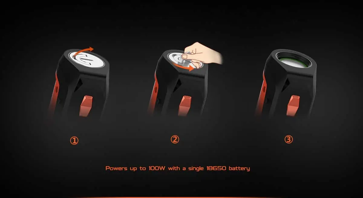 GeekVape Aegis Solo 100W Starter Kit UK - Image 6