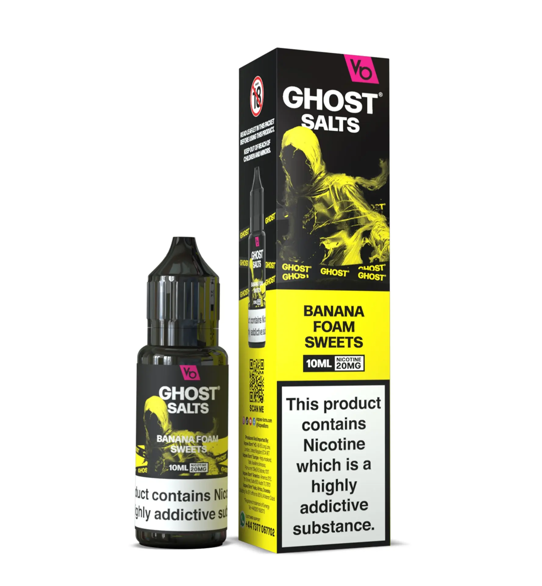 Banana Foam Sweets Ghost Salts By