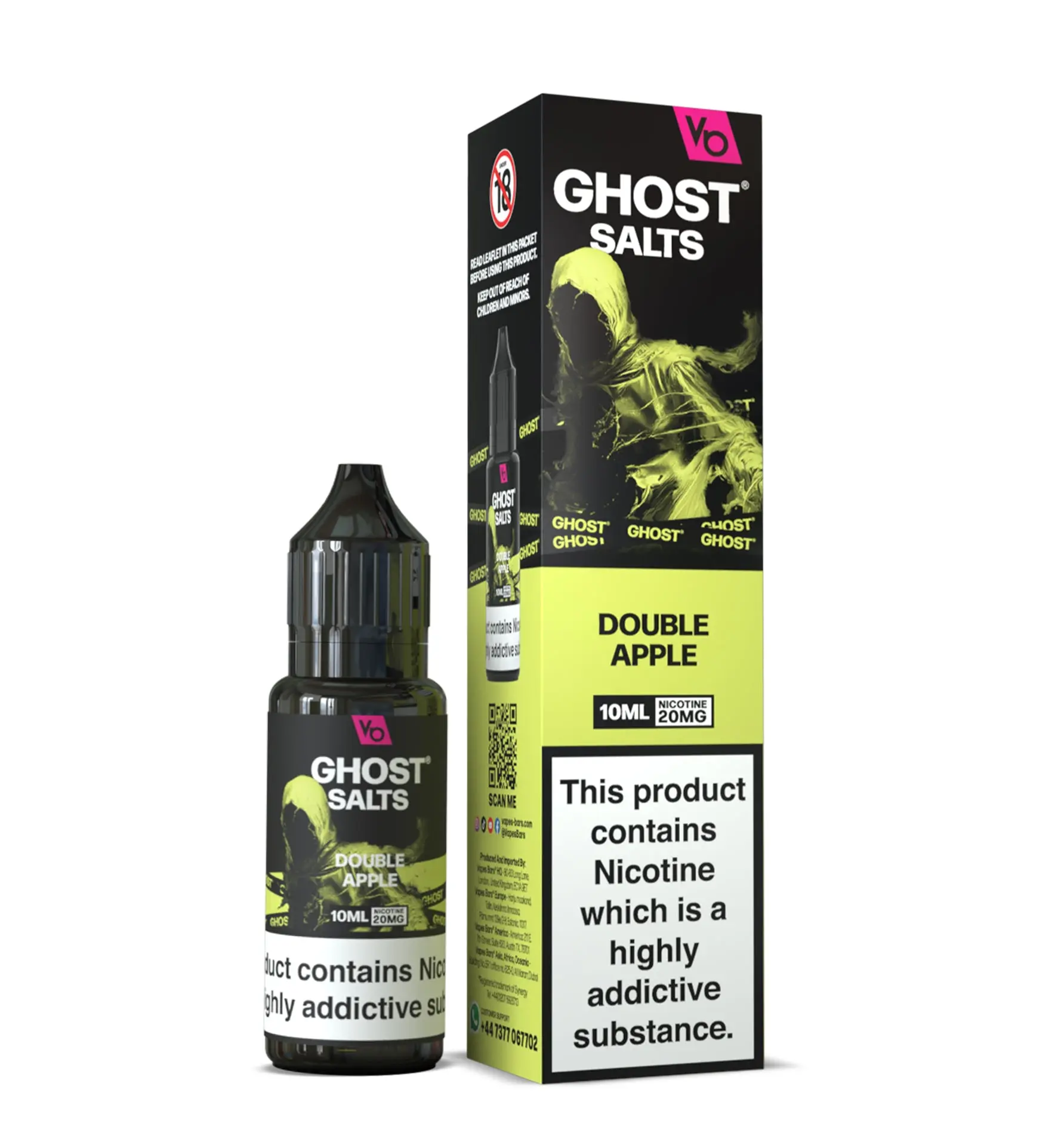Double Apple Ghost Salts Nic Salts