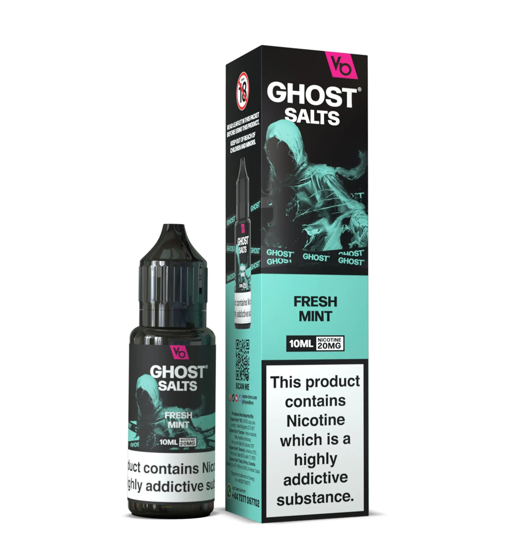 Fresh Mint Ghost Salts Nic Salts