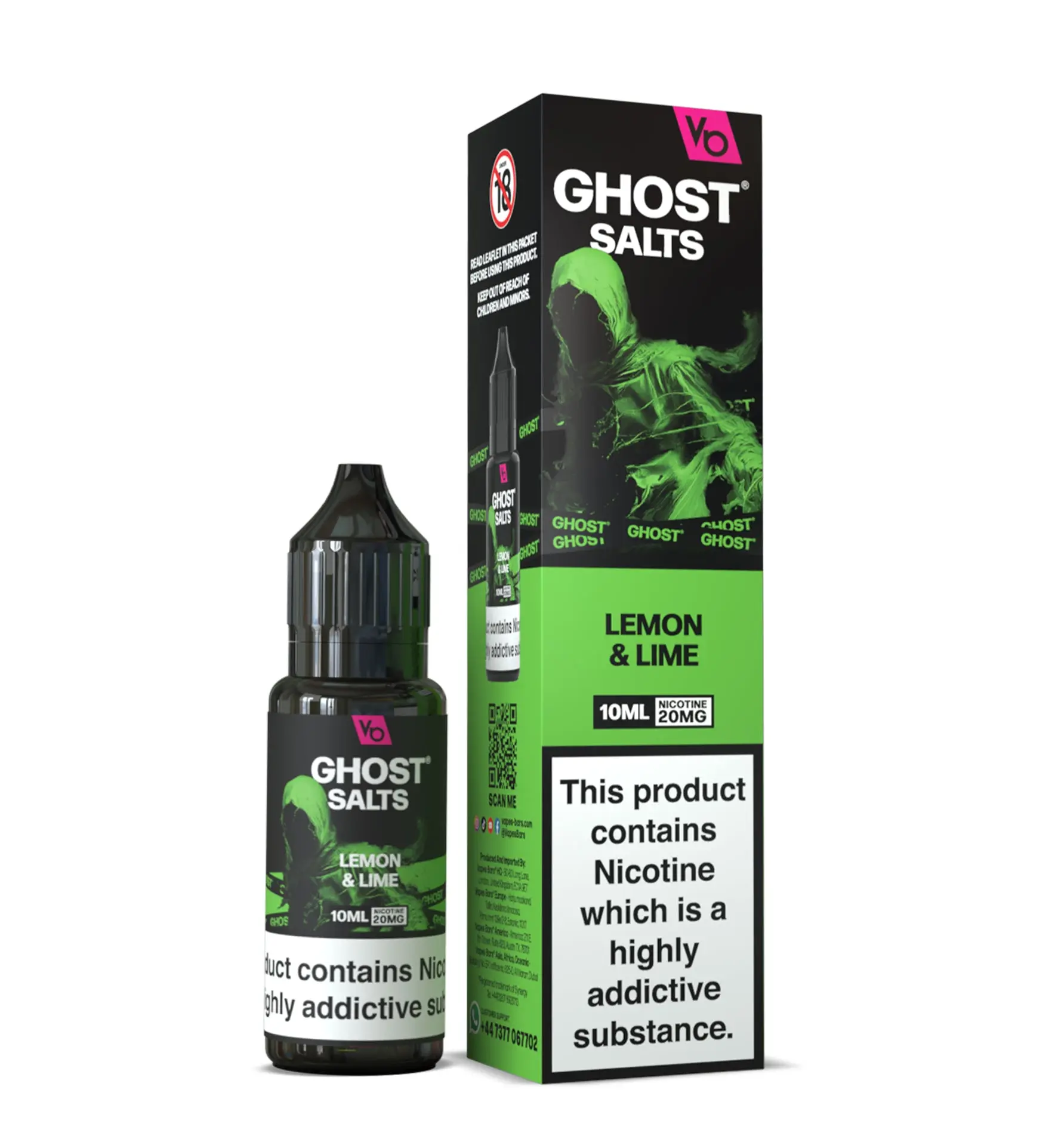 Lemon Lime  Ghost Salts Nic Salts