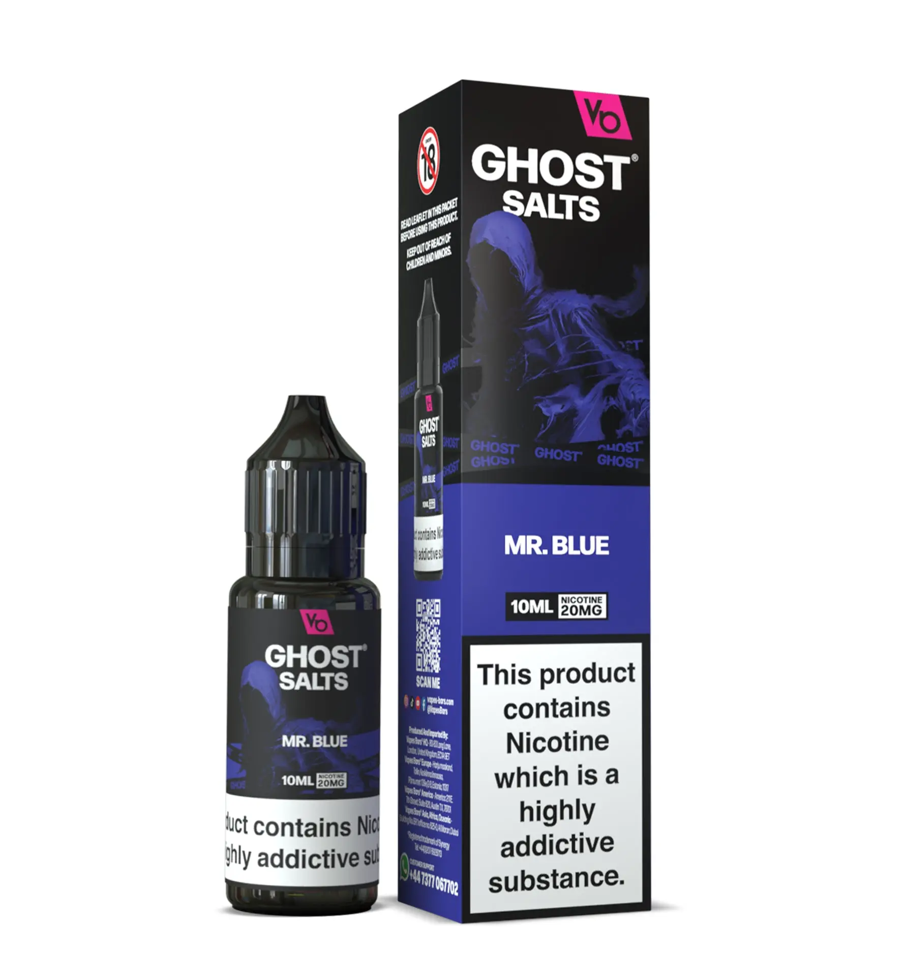 Mr Blue Ghost Salts Nic Salts