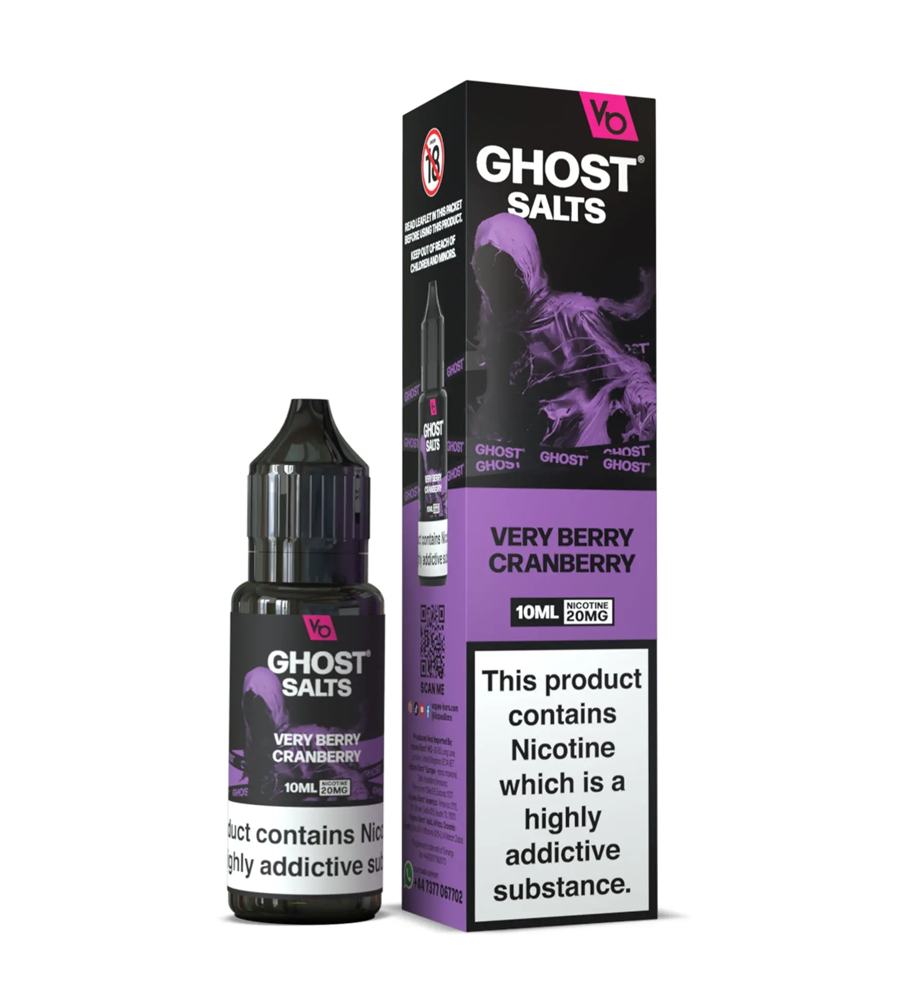 Very Berry Cranberry Ghost Salts Nic Salts