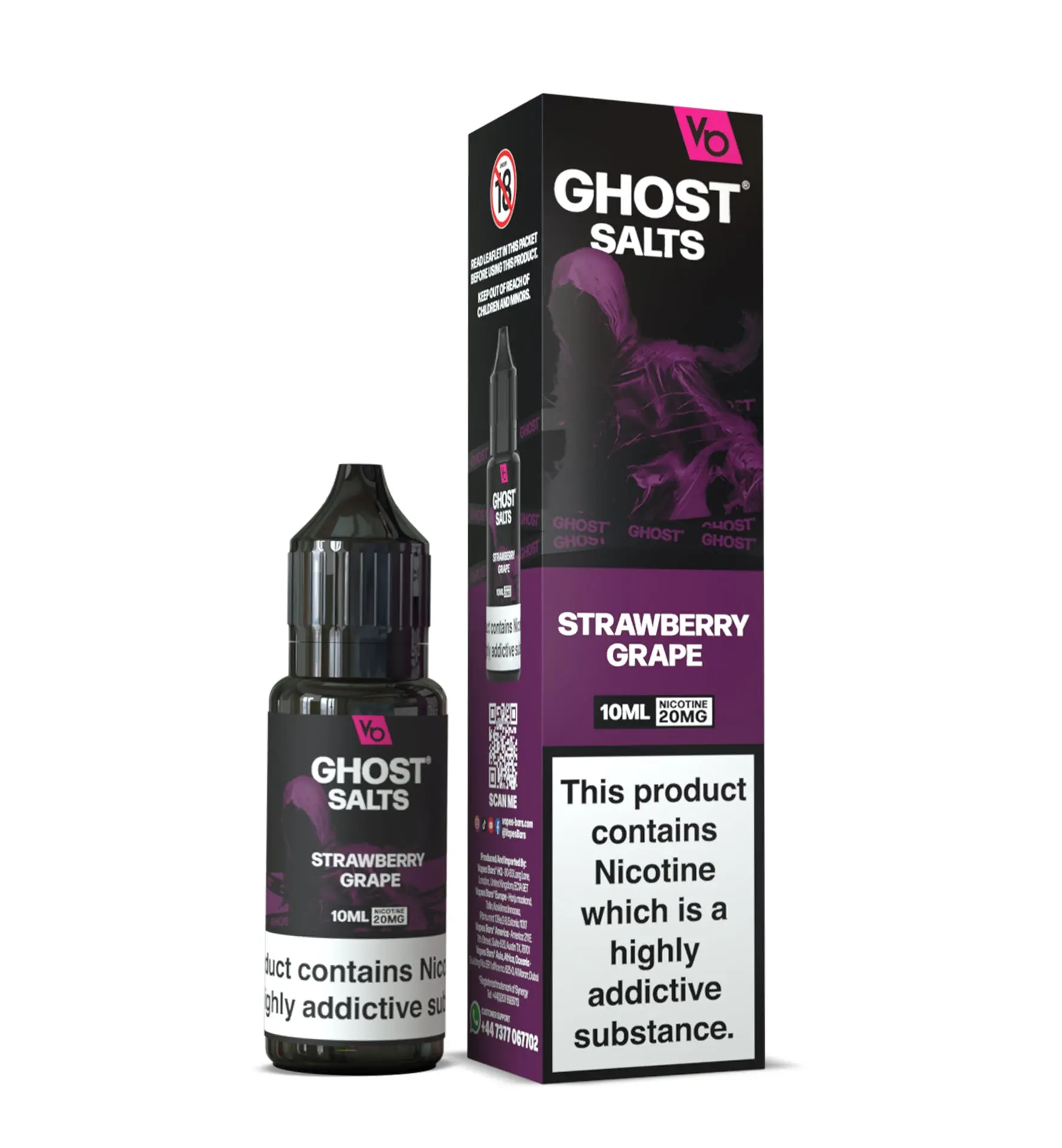 Strawberry Grape Ghost Salts Nic Salts