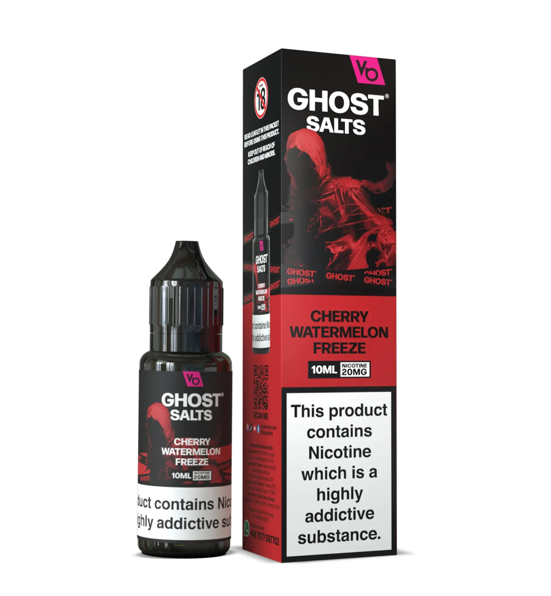 Cherry Watermelon Freeze Ghost Salts Nic Salts
