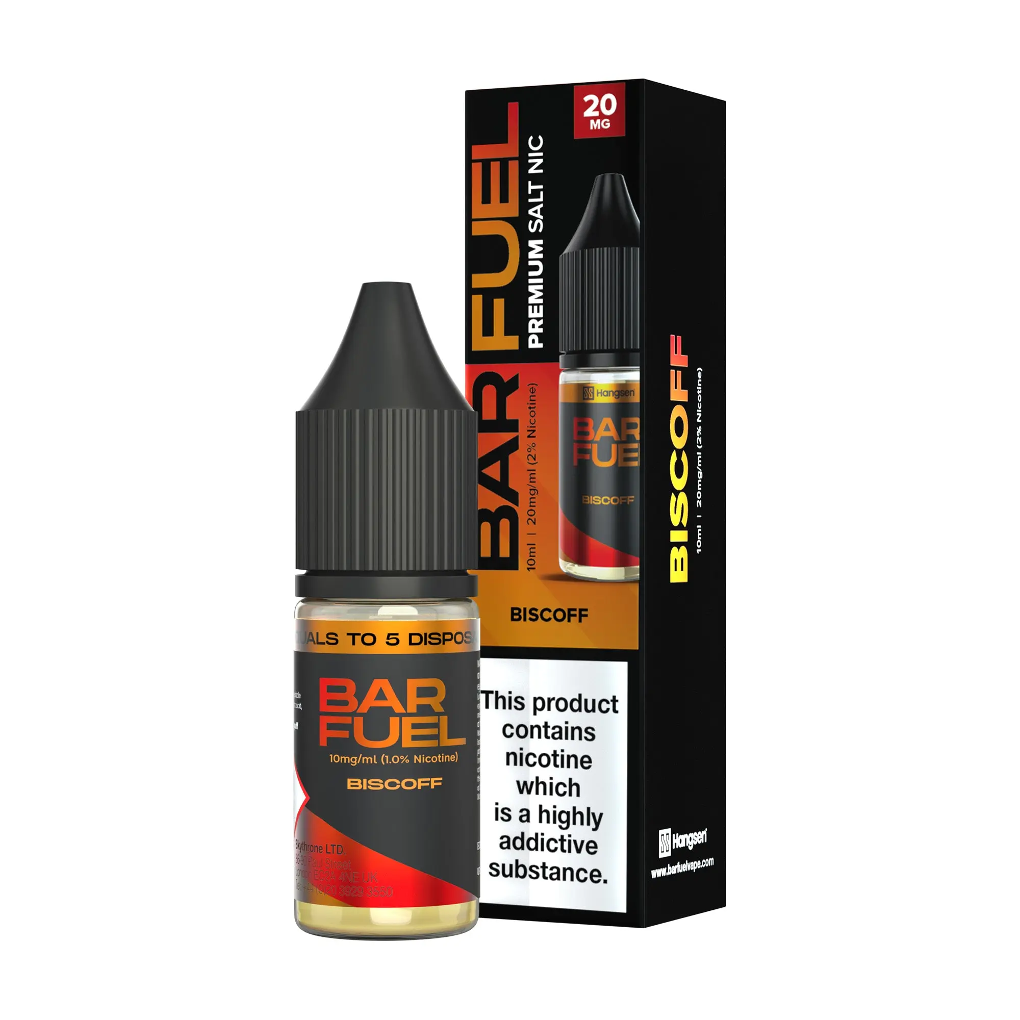 Biscoff Hangsen Bar Fuel Nic Salts